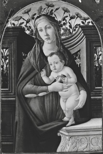 Christie's — Filipepi Alessandro - bottega - sec. XV/ XVI - Madonna con Bambino — insieme